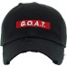 GOAT EMBROIDERY DAD HAT  eb-67436149